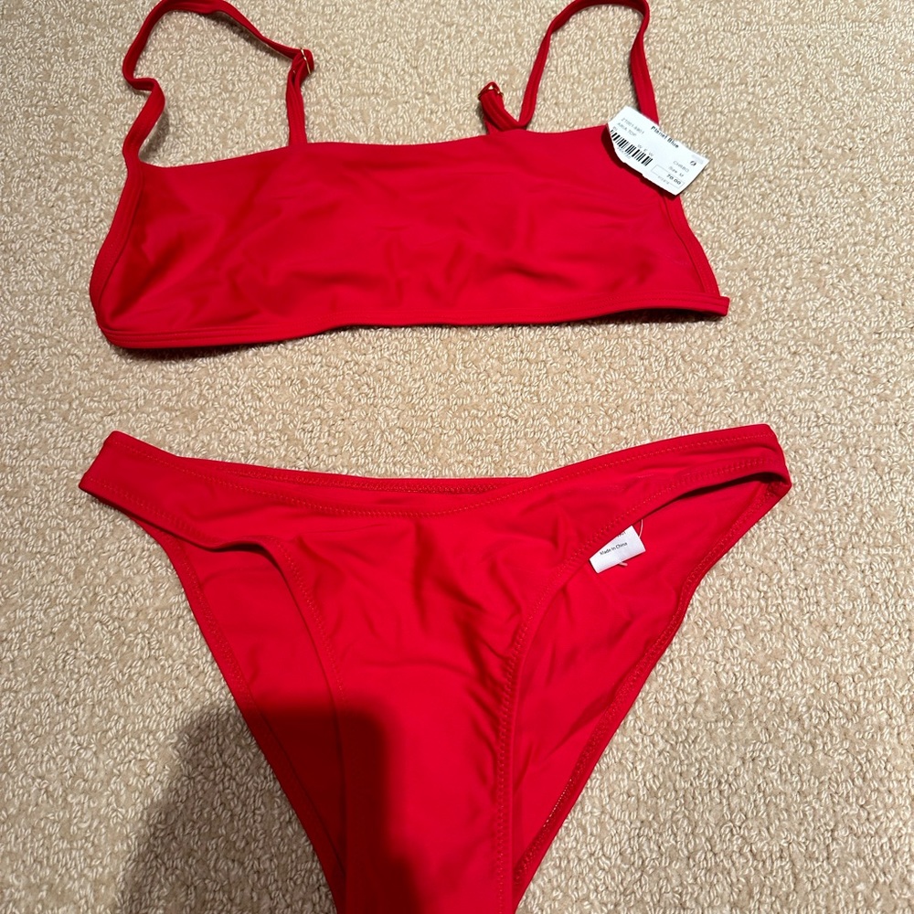 Planet blue new with tags red two piece